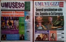 The last covers of Umuseso and Umuvugizi, for a while