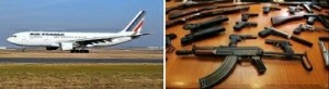 Transport d'armes par Air France