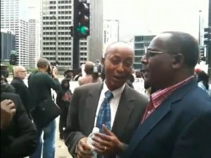 Rudasingwa - Manif.  Chicago contre le Criminel et Dictateur Paul Kagame - Juin 2011