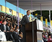 Paul Kagame addressing the Nation