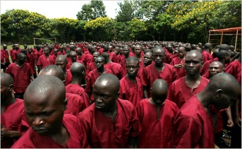 Rwandan teenagers detained in remote Iwawa Island prison camp