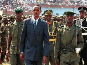 General Kagame and his troops