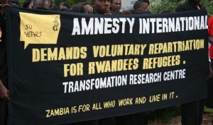 Rwandan Refugees in Zambia say no to 'cessation clause'